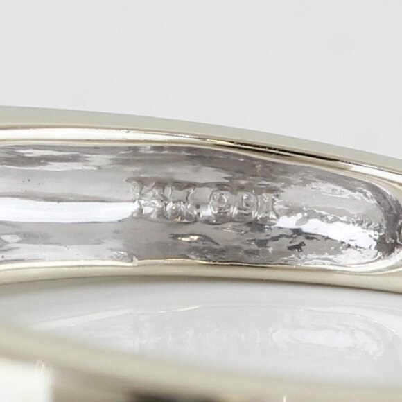 14k White Gold Marquise and Princess Diamond Anniversary/ Engagement Ring - Picture 5 of 7